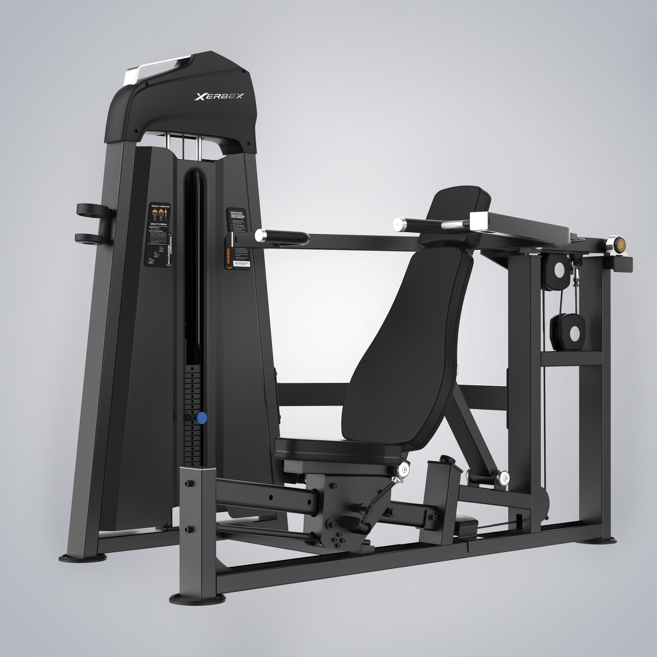 U3084C-Chest & Shoulder Press